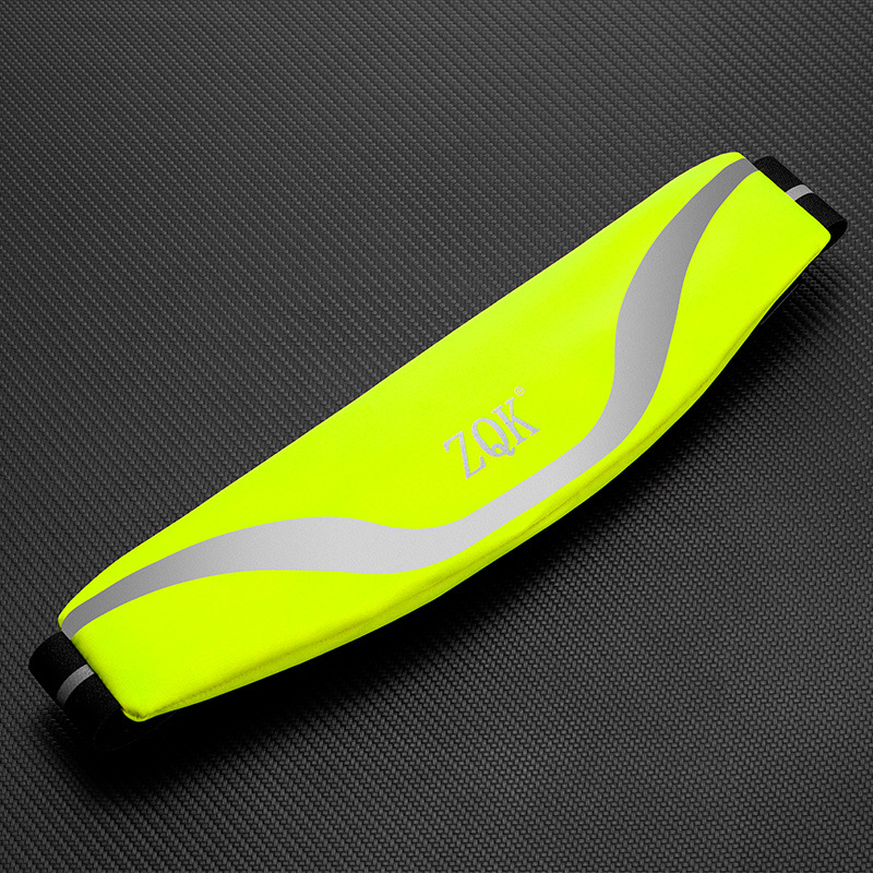 Waterproof Neoprene Outdoor Sports Running Waist Bag w/Seflective Stripes