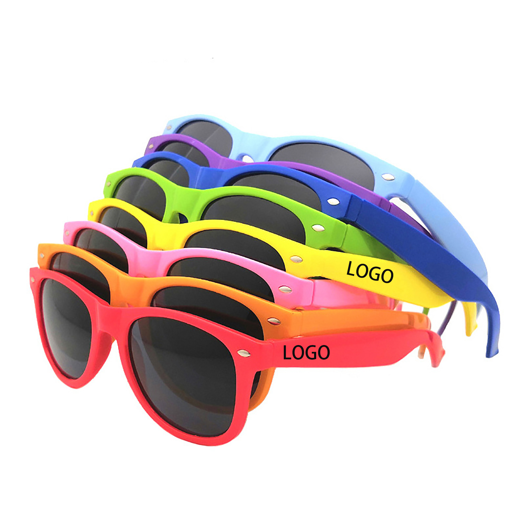 Retro Classic Neon Colors Party Favor Supplies Unisex Sunglasses