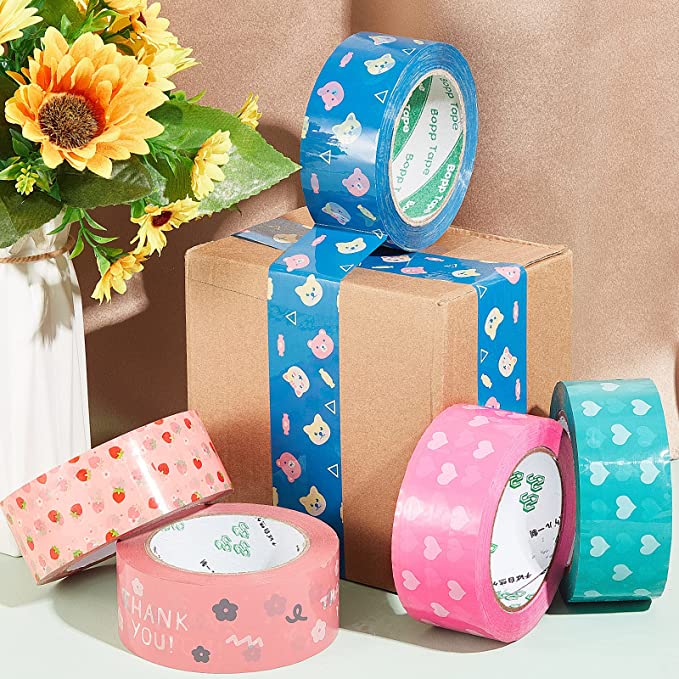 Custom Colorful Poly Packing Tape 2"X110 Yard