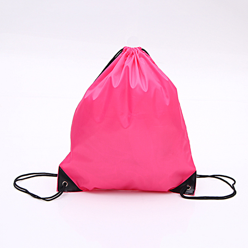 210D Polyester Drawstring Bags Backpack Bulk Sack