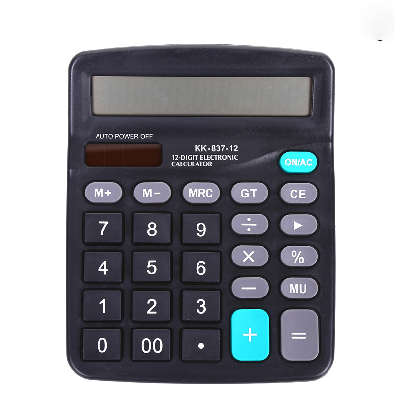 12-Digit  Power Handheld Desktop Calculator