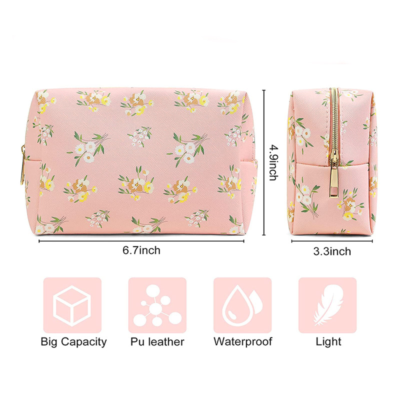 PU Leather Travel Cosmetic Bag PU Leather Travel Cosmetic Bag