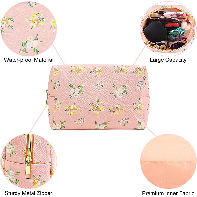 PU Leather Travel Cosmetic Bag PU Leather Travel Cosmetic Bag