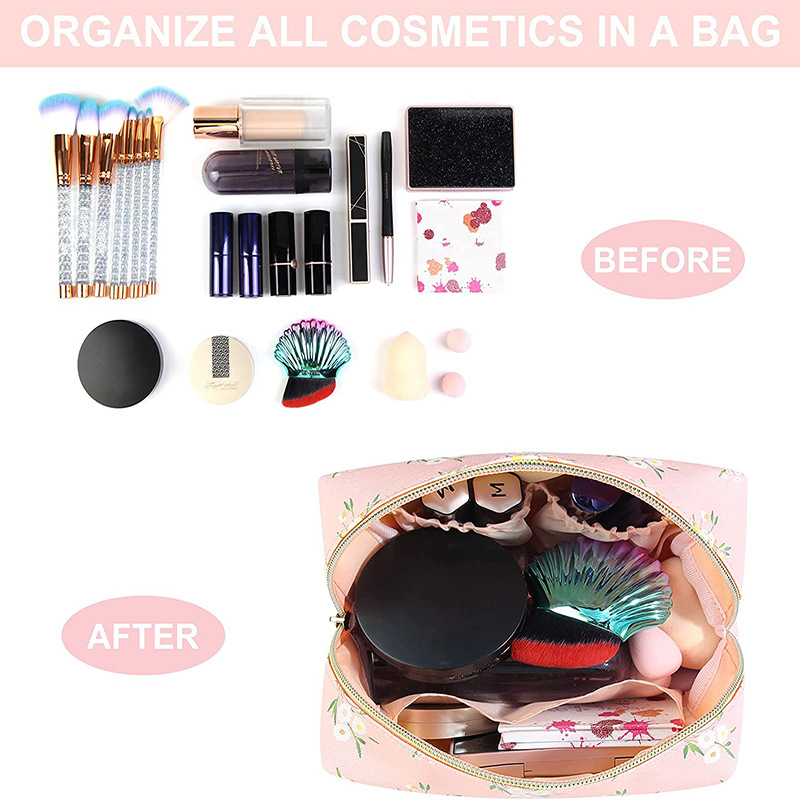 PU Leather Travel Cosmetic Bag PU Leather Travel Cosmetic Bag