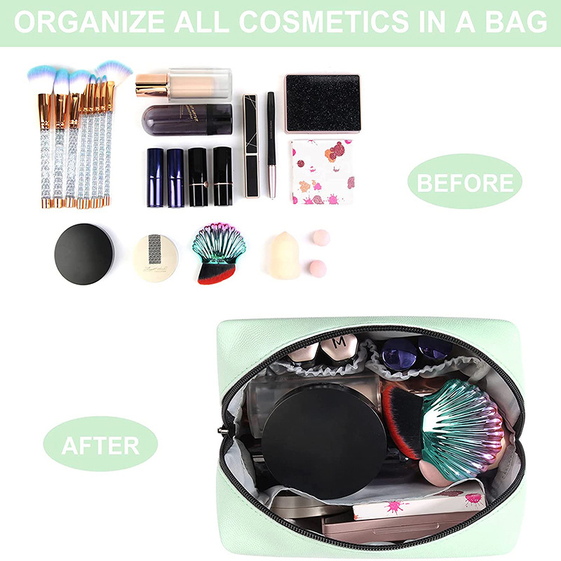 PU Leather Travel Cosmetic Bag PU Leather Travel Cosmetic Bag