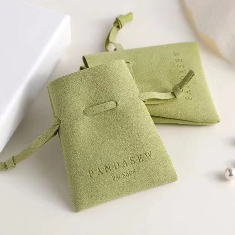 Super Fiber Jewelry Bags w/ Drawstring