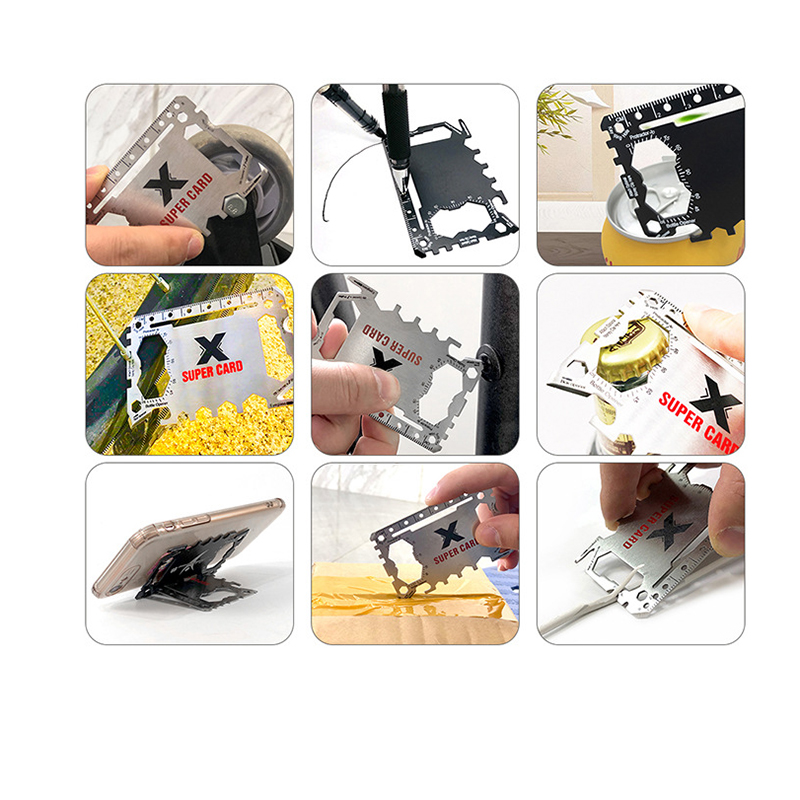 46 in 1 Multitool Credit Card Size 