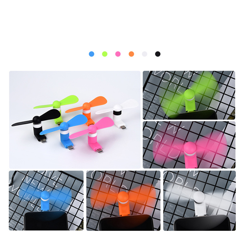 USB Portable Mobile Phone Type C Mini Fan USB Portable Mobile Phone Type C Mini Fan