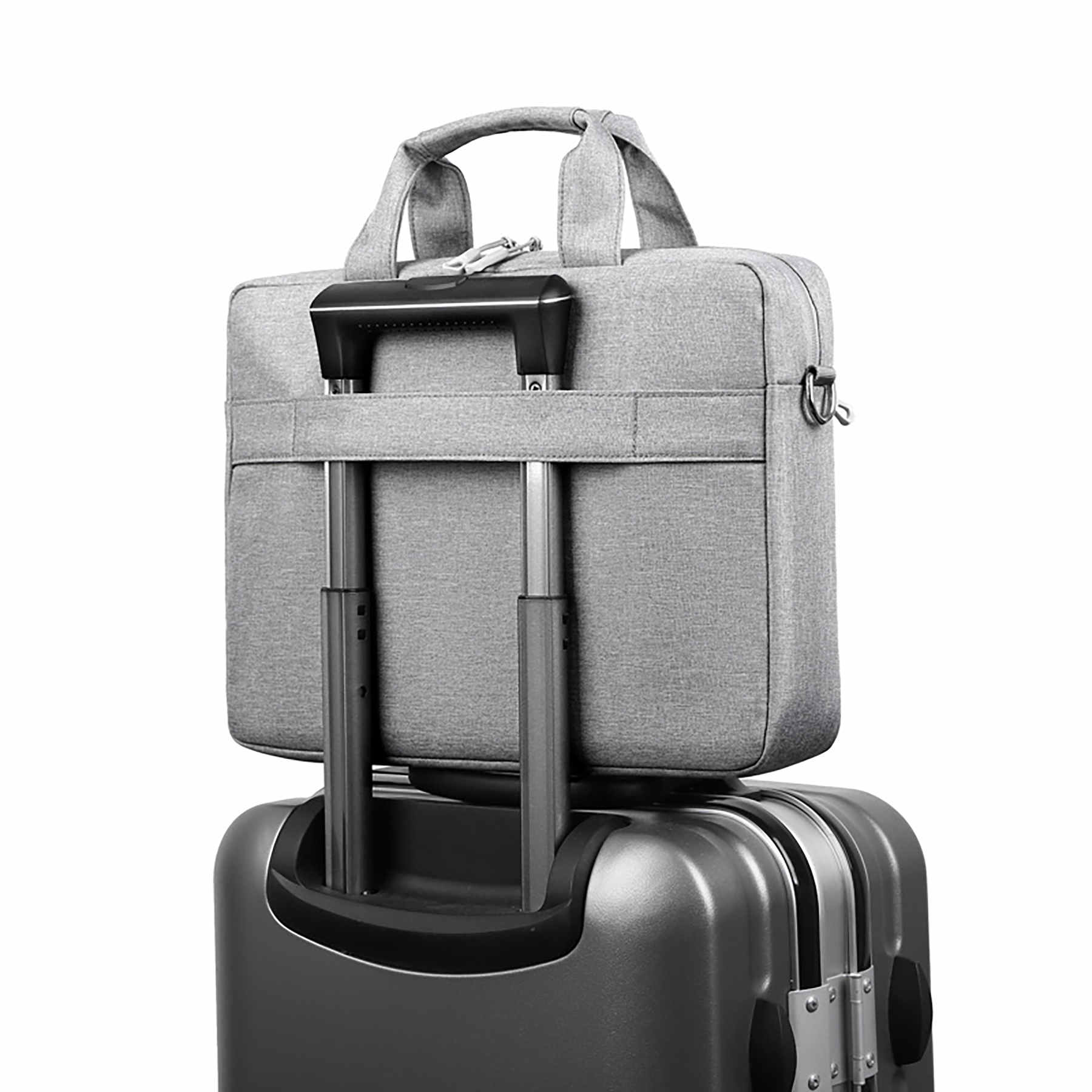 Expandable Briefcase Laptop Shoulder Bag--15.6 inch