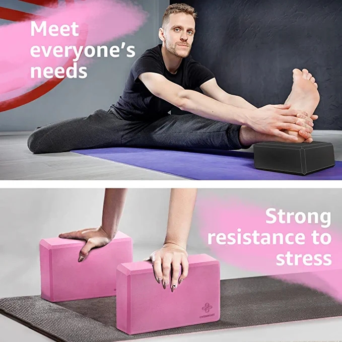 EVA Foam Non-Slip Surface Yoga Block