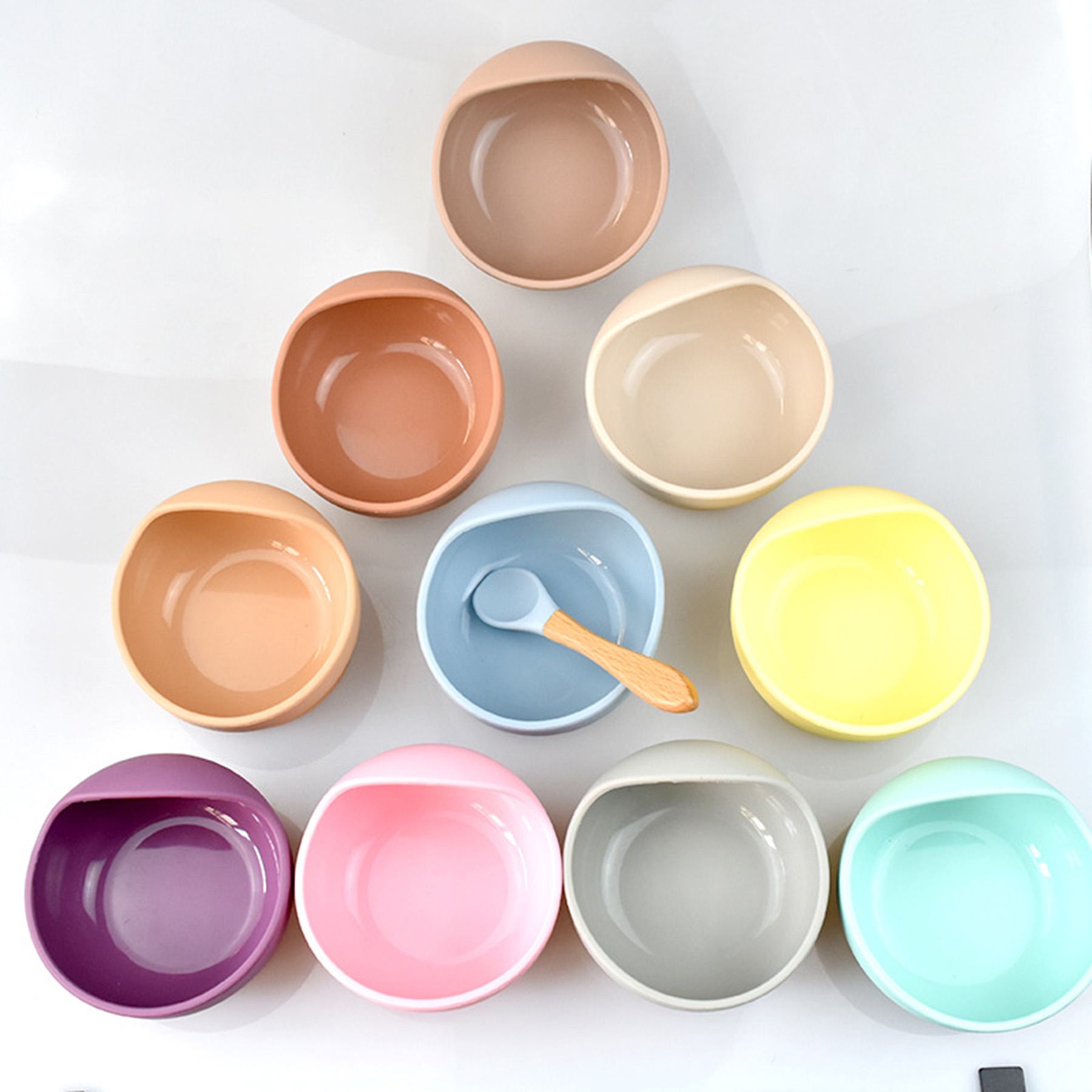 Suction Silicone Bowls for Baby Toddler