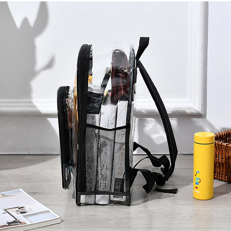 Clear PVC Backpack for Women Men