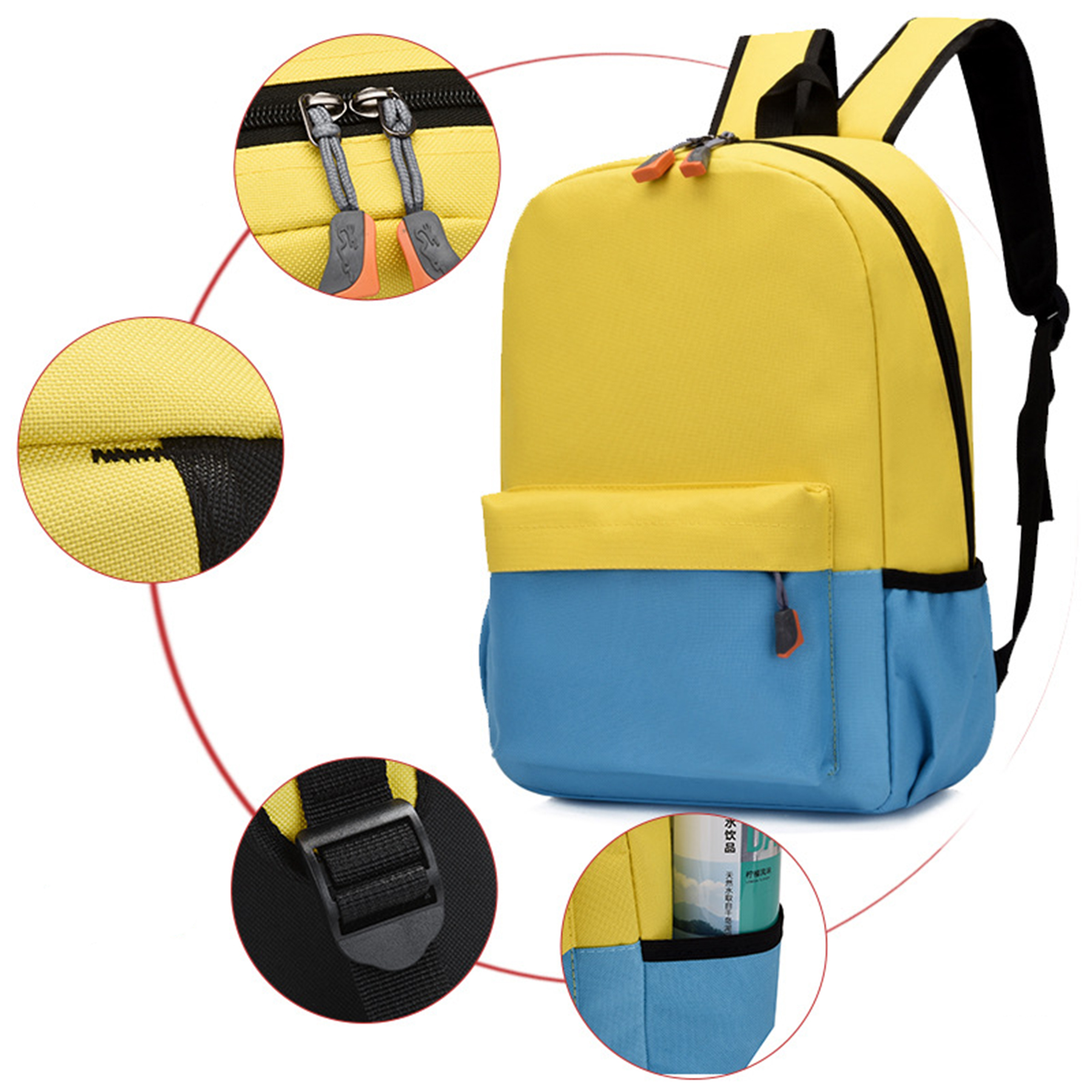 Little Kids Backpack with Chest Strap