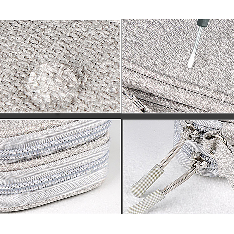 Small Waterproof Double-Layer Travel Cable Organizer Bag Electronic Accessories Small Waterproof Double-Layer Travel Cable Organizer Bag Electronic Accessories