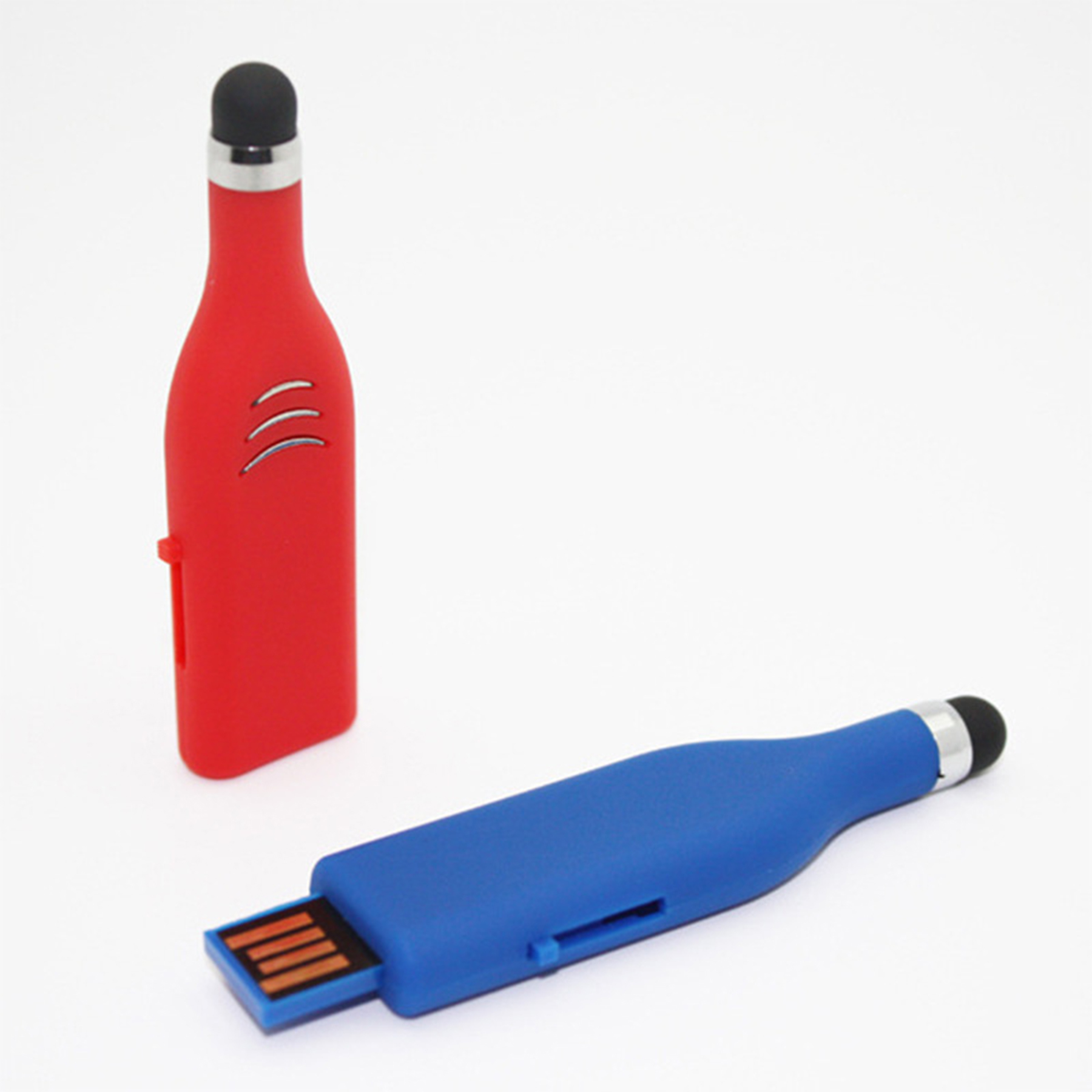 Retractable Stylus USB Flash Drive--16GB