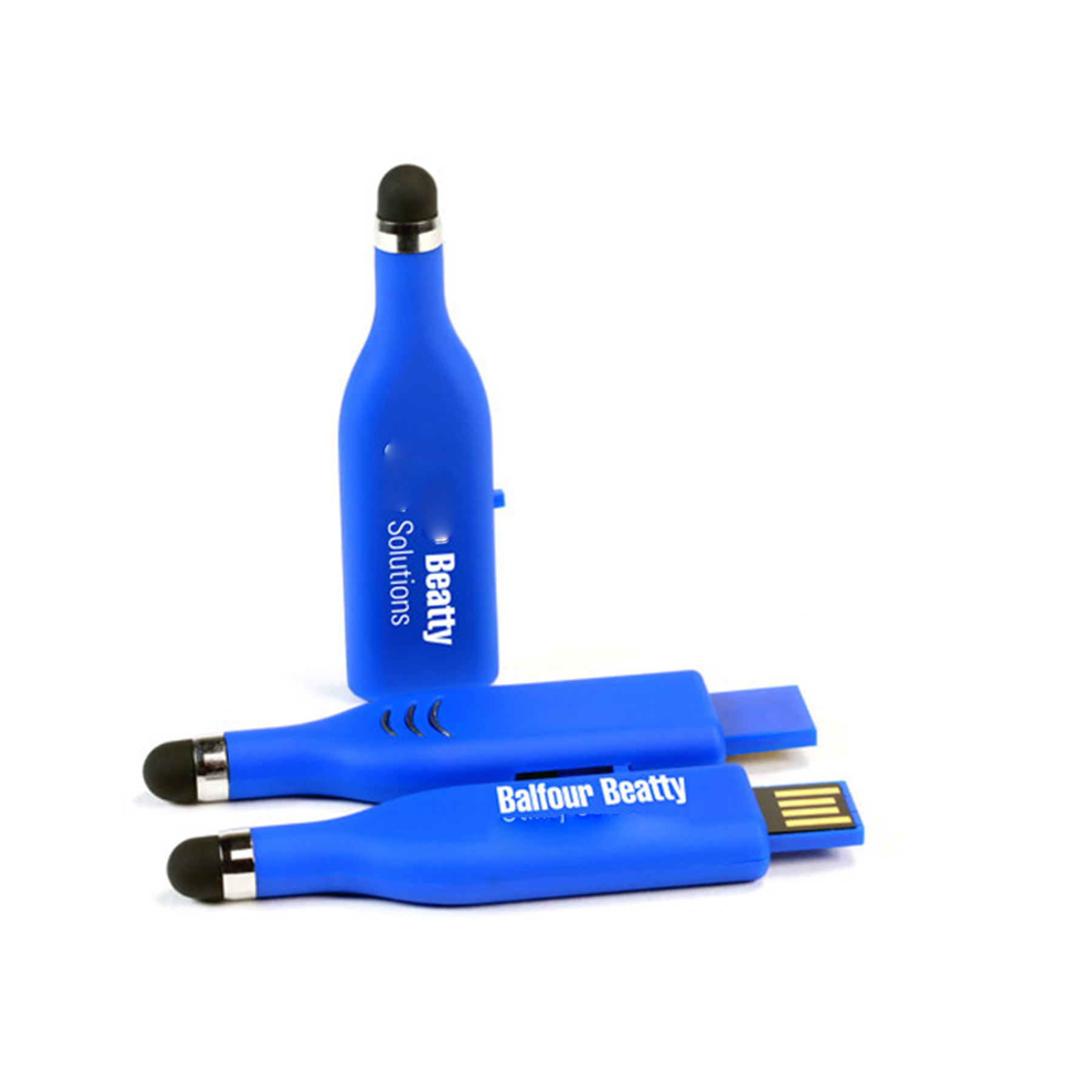 Retractable Stylus USB Flash Drive--16GB