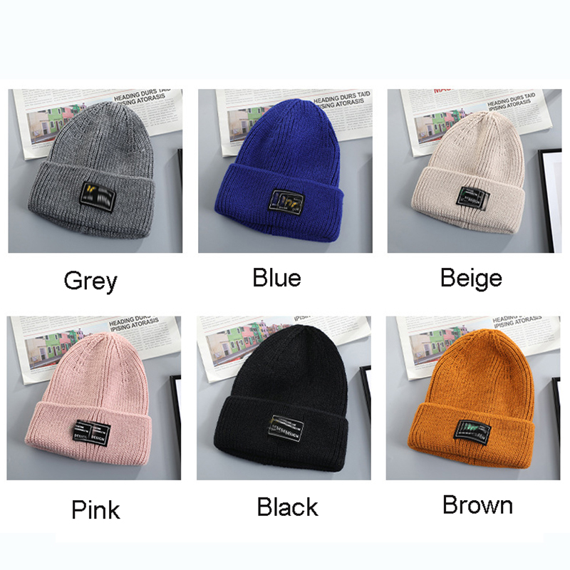 Winter Knit Beanie Hat Watch Cap  