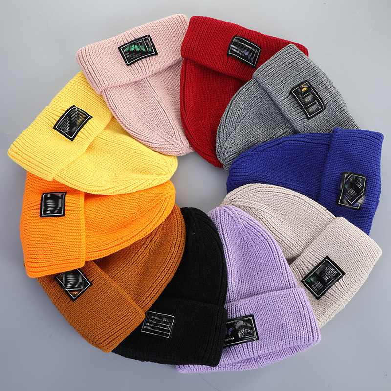 Winter Knit Beanie Hat Watch Cap  