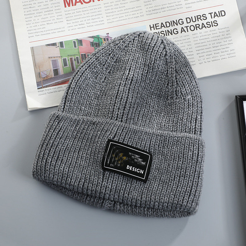 Winter Knit Beanie Hat Watch Cap  