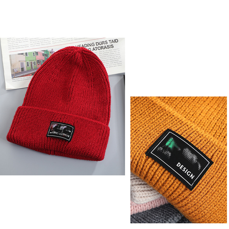 Winter Knit Beanie Hat Watch Cap  