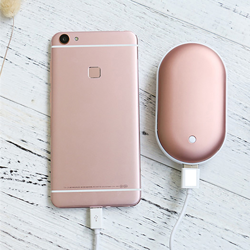 2 in 1 Portable USB Electric Handwarmer 5000mAh Powerbank 2 in 1 Portable USB Electric Handwarmer 5000mAh Powerbank