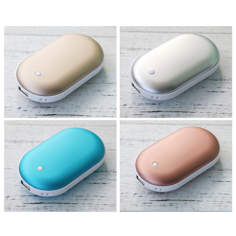 2 in 1 Portable USB Electric Handwarmer 5000mAh Powerbank 2 in 1 Portable USB Electric Handwarmer 5000mAh Powerbank