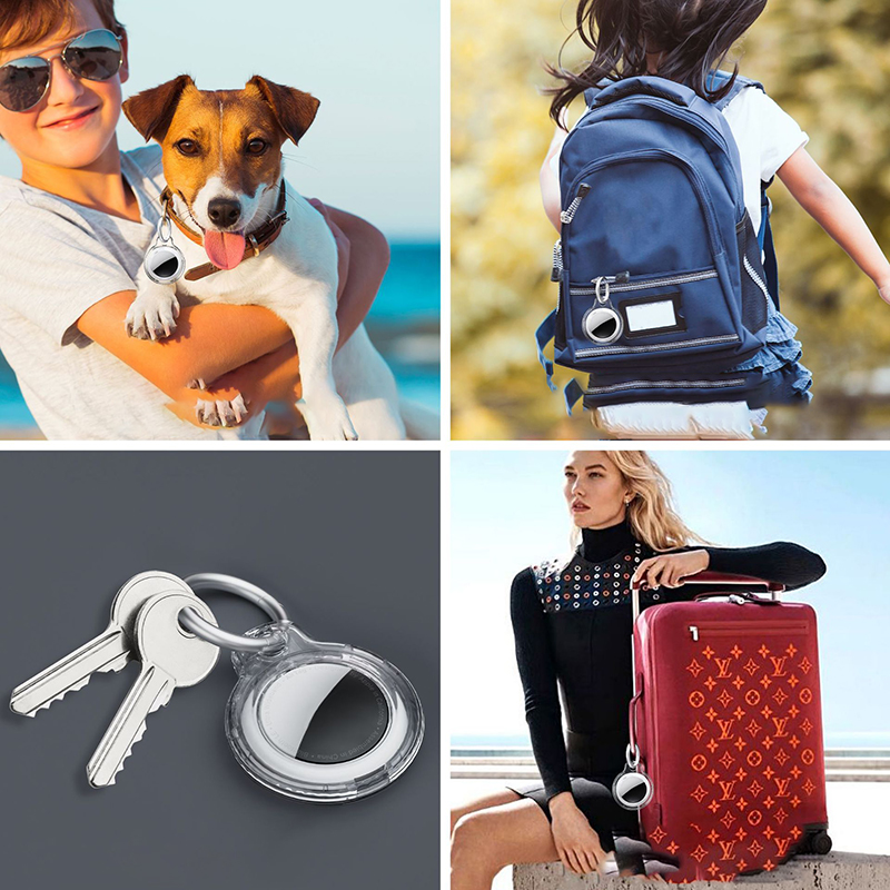 Hard PC Protective Case for Airtags Finder Keychain