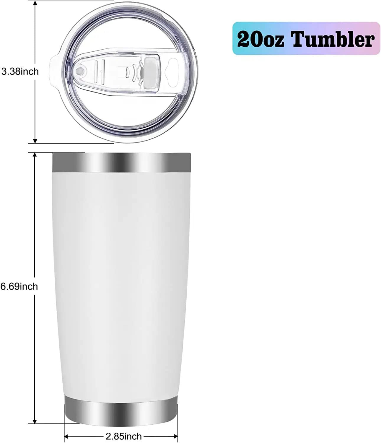 20oz Stainless-Steel Coffee Mug