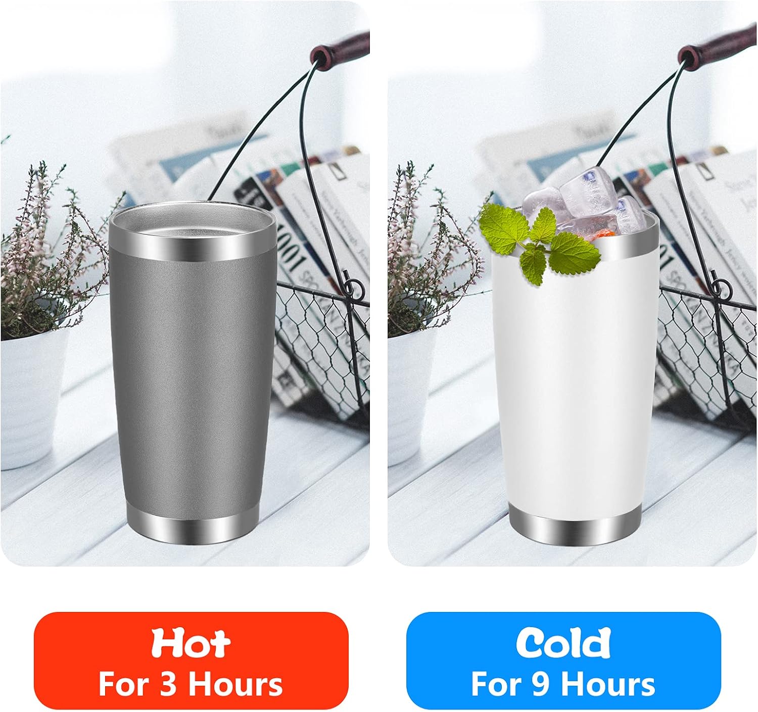 20oz Stainless-Steel Coffee Mug