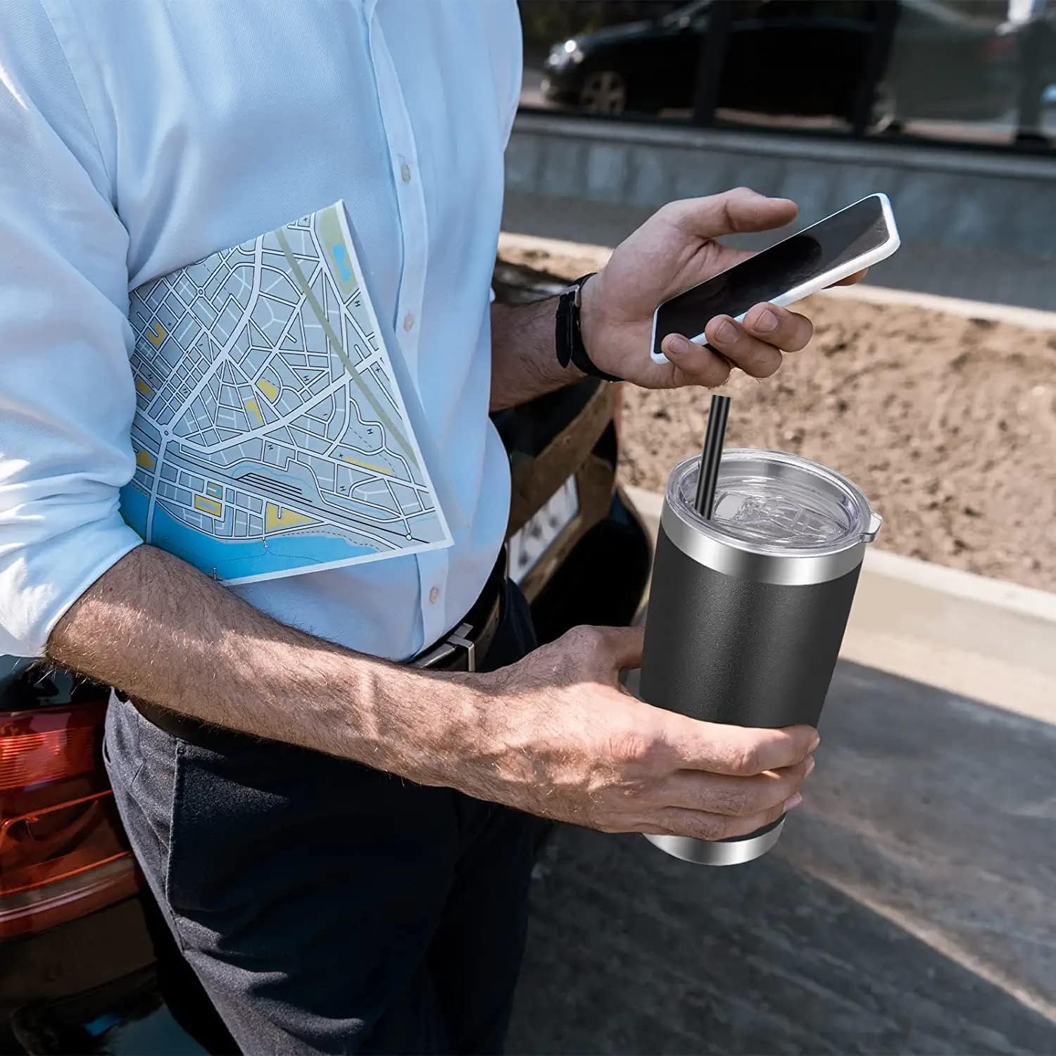 20oz Stainless-Steel Coffee Mug