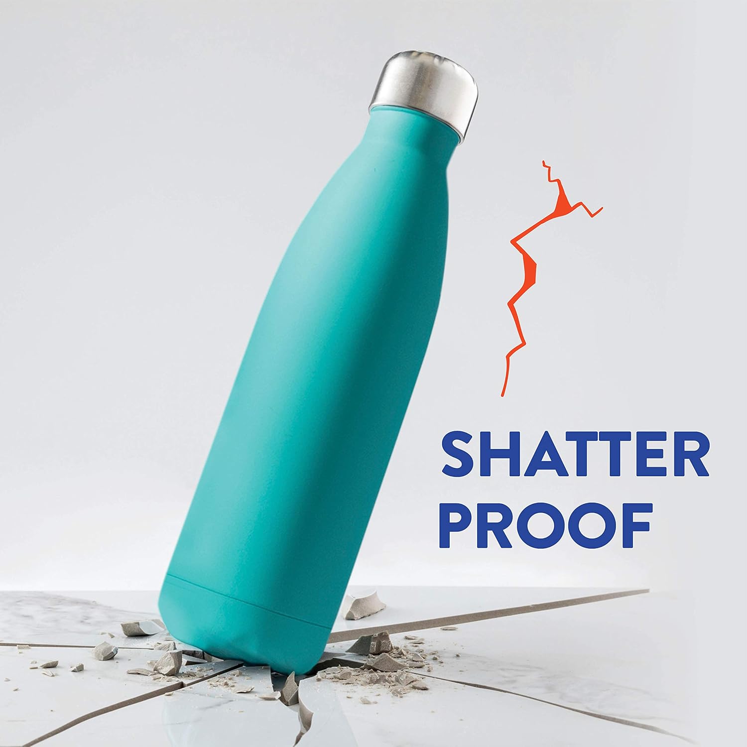 17oz Triple-Insulated Stainless-Steel Water Bottle