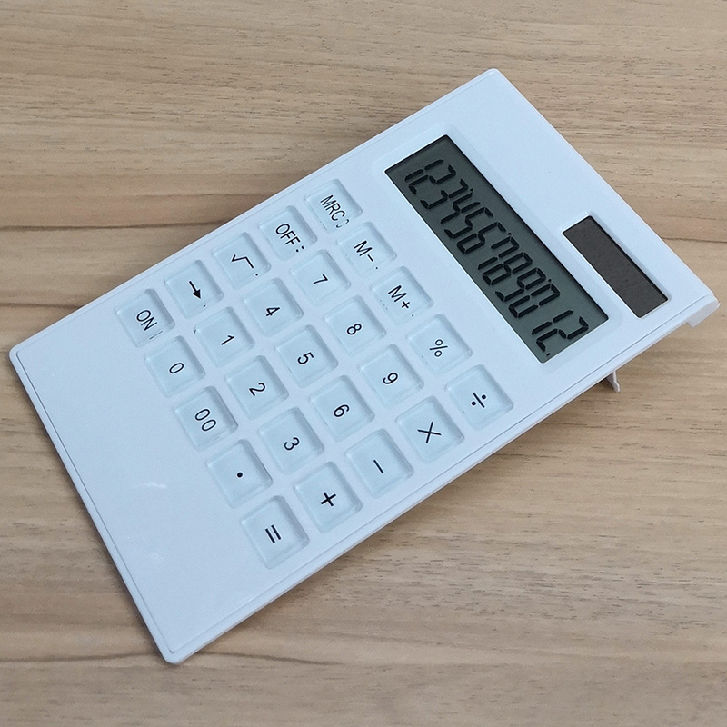 12-Digit Dual Power Handheld Desktop Calculator