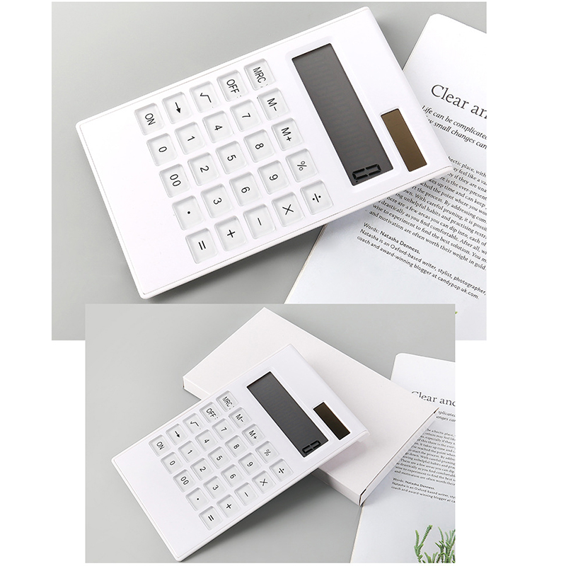 12-Digit Dual Power Handheld Desktop Calculator