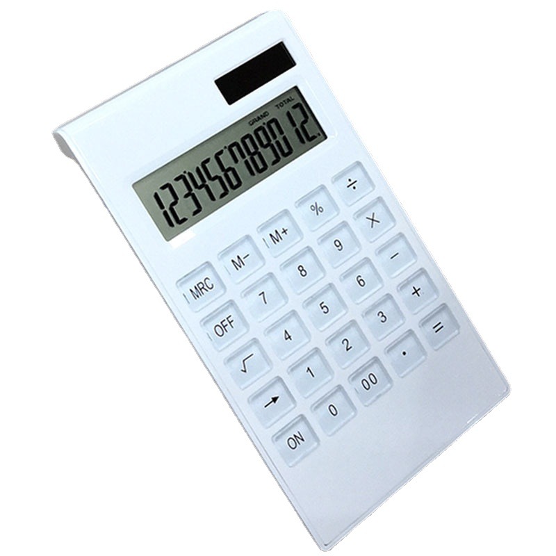 12-Digit Dual Power Handheld Desktop Calculator