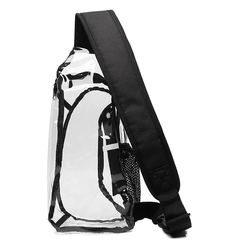 Clear Sling Bag Stadium Approved Transparent Casual Chest Daypack