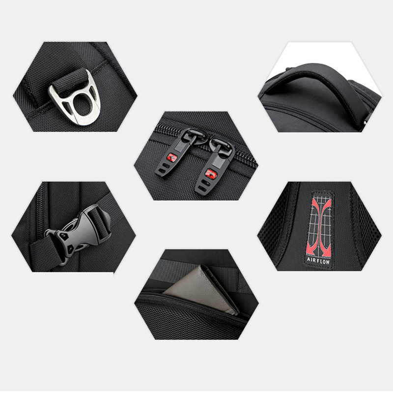 Unisex 15.6 inch Waterproof Travel Backpack Business Laptop Backpack Unisex 15.6 inch Waterproof Travel Backpack Business Laptop Backpack