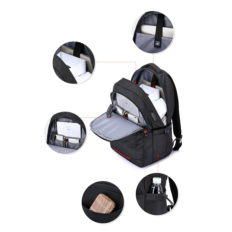 15.6 inch Waterproof Travel Backpack Business Laptop Backpack