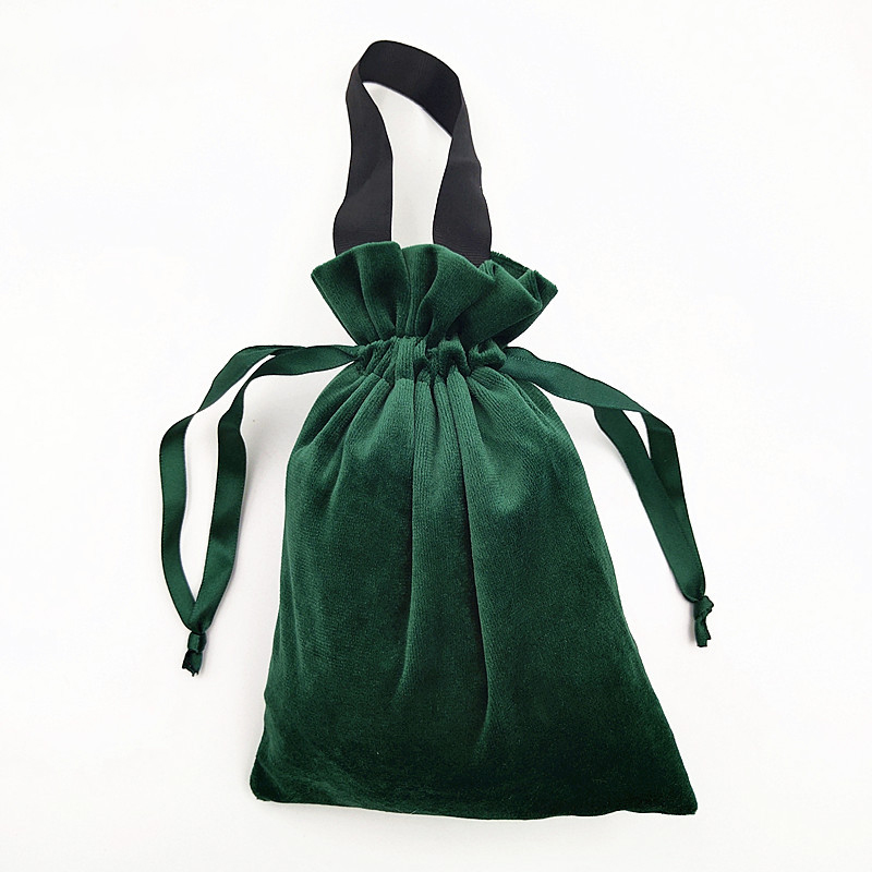 Gift Bags Jewelry Velvet Pouches Velvet Drawstring Pouches 