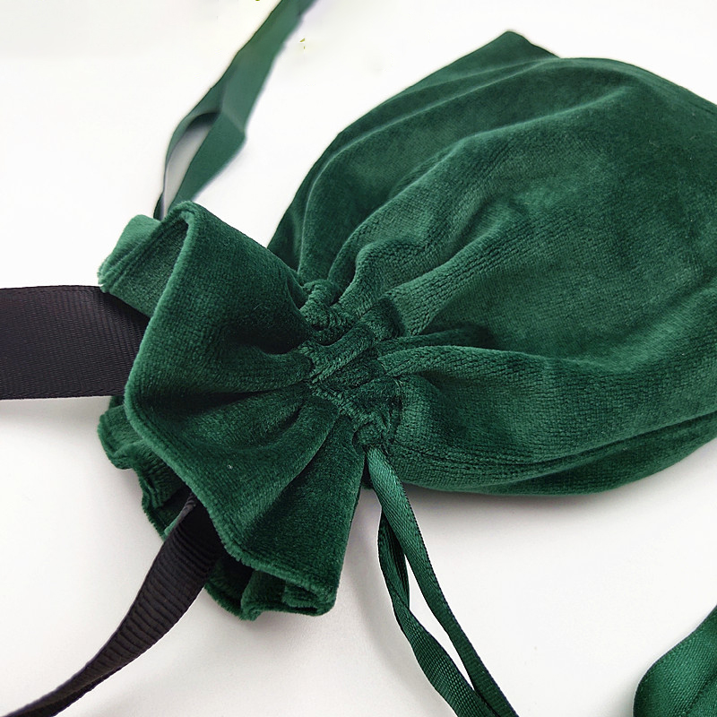 Gift Bags Jewelry Velvet Pouches Velvet Drawstring Pouches 