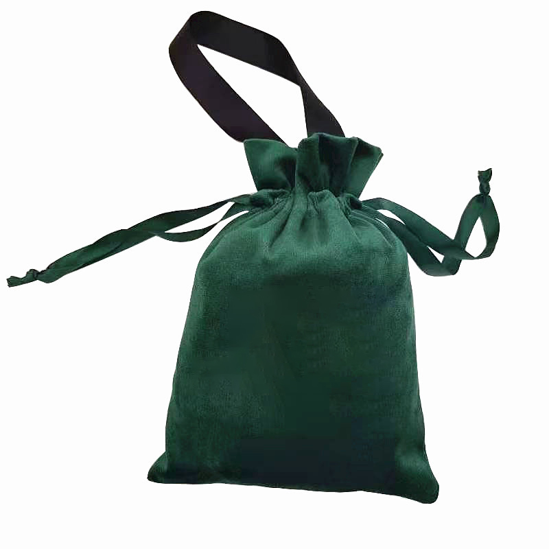 Gift Bags Jewelry Velvet Pouches Velvet Drawstring Pouches 