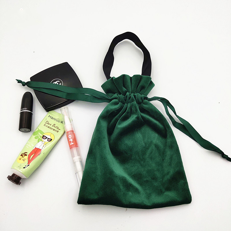 Gift Bags Jewelry Velvet Pouches Velvet Drawstring Pouches 