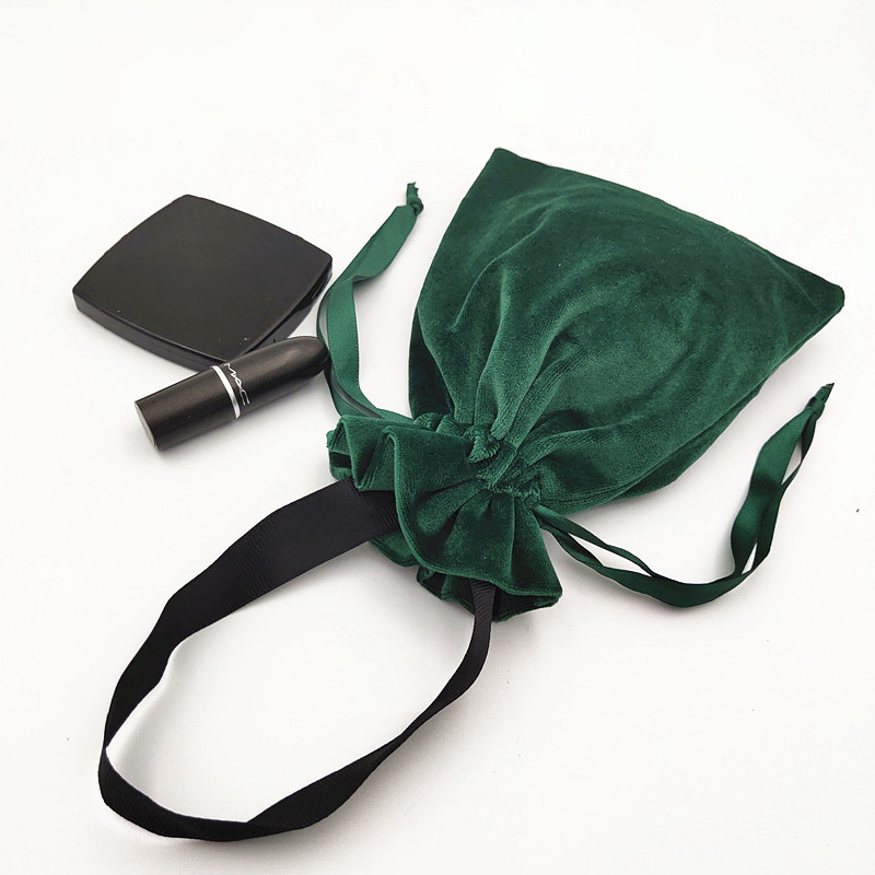 Gift Bags Jewelry Velvet Pouches Velvet Drawstring Pouches 
