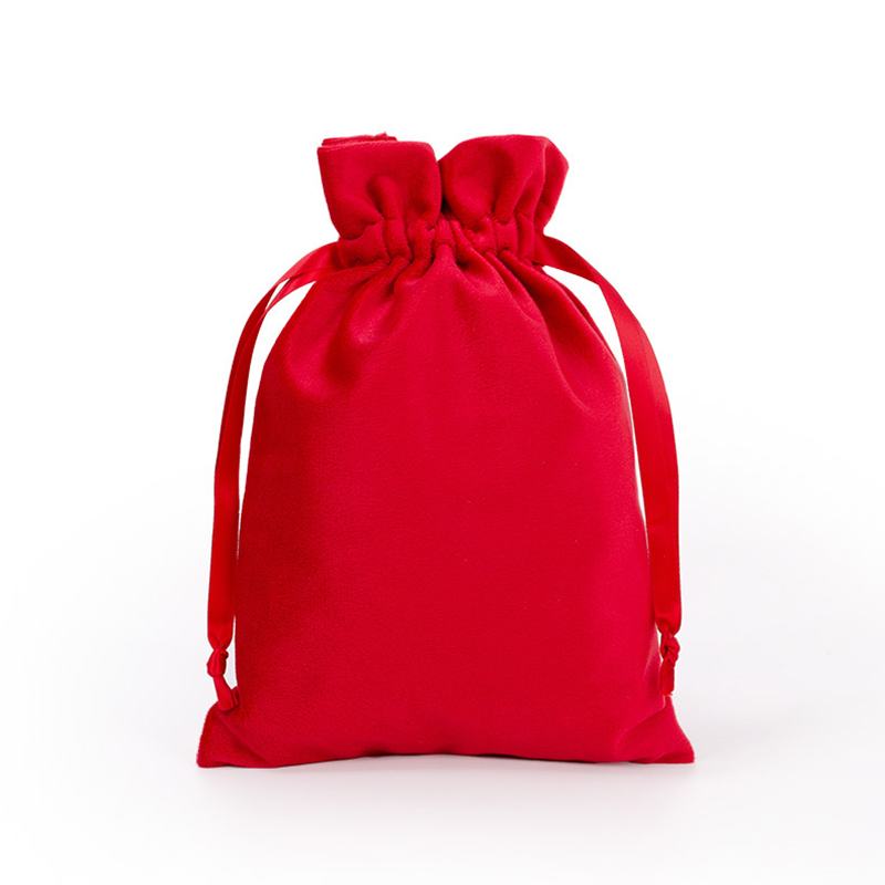 5.5"×6.7" Gift Bags Jewelry Velvet Pouches Velvet Drawstring Pouches 