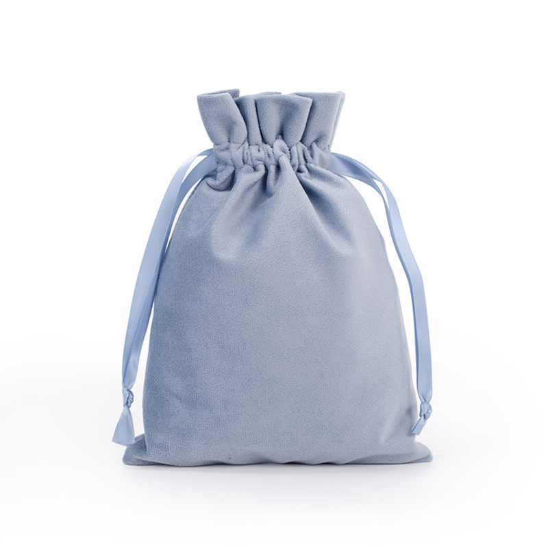 5.5"×6.7" Gift Bags Jewelry Velvet Pouches Velvet Drawstring Pouches 