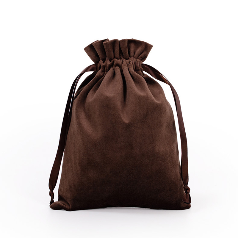 5.5"×6.7" Gift Bags Jewelry Velvet Pouches Velvet Drawstring Pouches 