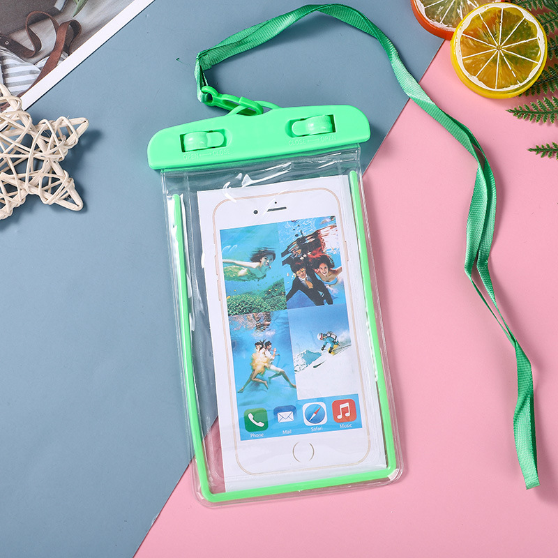 Waterproof Phone Pouch Universal Phone Case Dry Bags w/Lanyard Waterproof Phone Pouch Universal Phone Case Dry Bags w/Lanyard