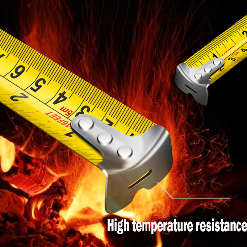 16FT/5M Retractable Measuring Tape w/Belt Hook