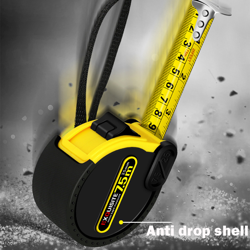 16FT/5M Retractable Measuring Tape w/Belt Hook
