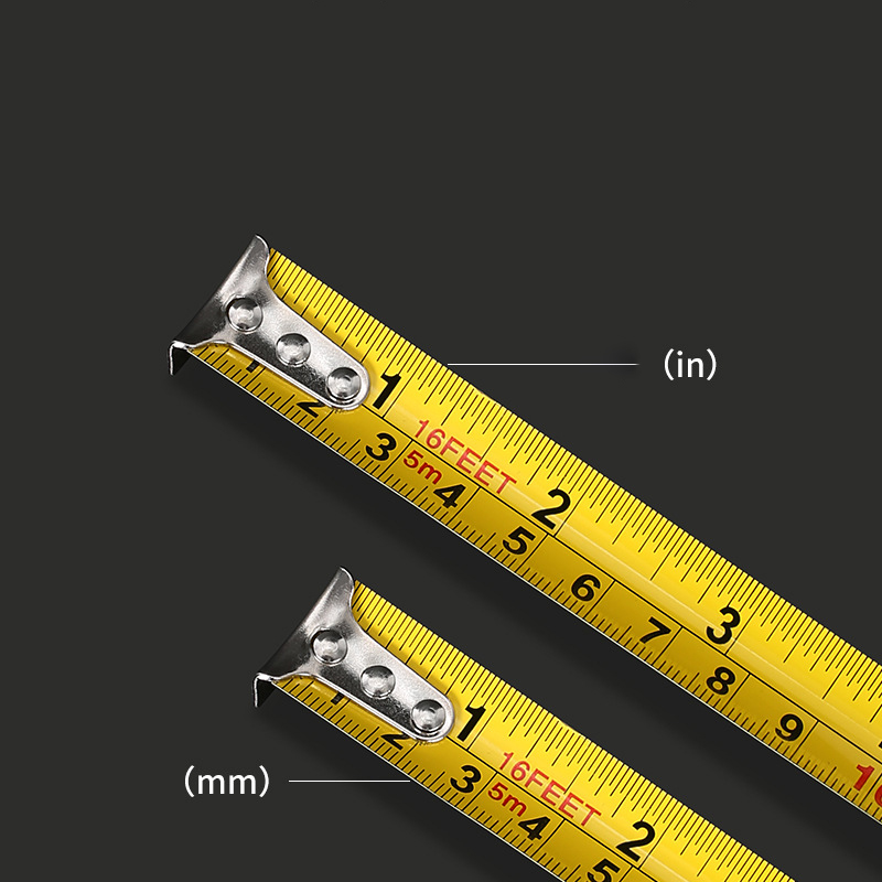 16FT/5M Acrylic Coated Steel Blade Measuring Tape 16FT/5M Acrylic Coated Steel Blade Measuring Tape