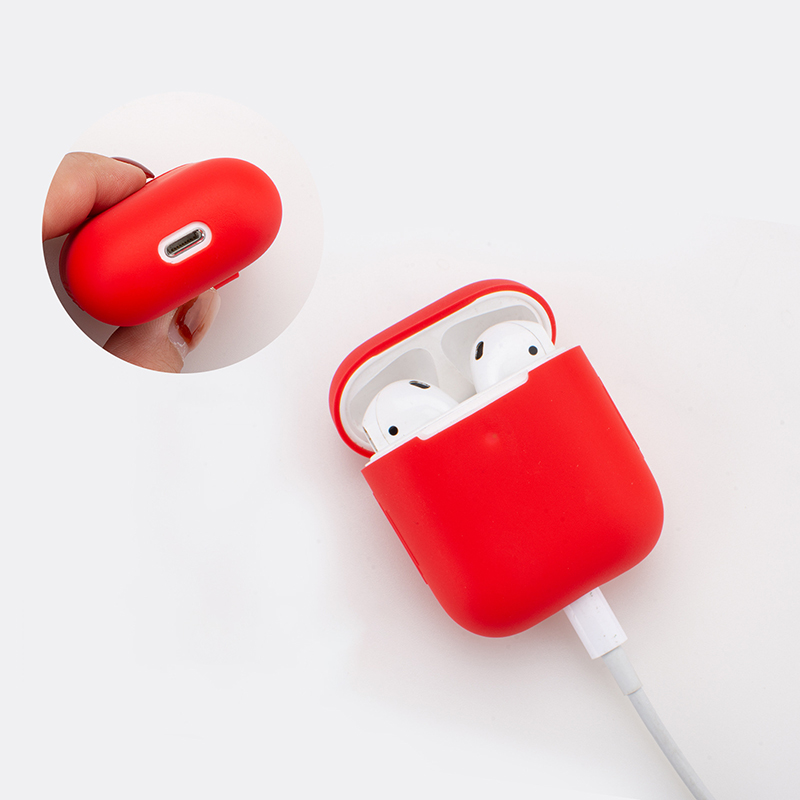  Soft Silicone Airpods 1/2 Generation Case Cover